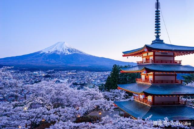 富士山观景点图片